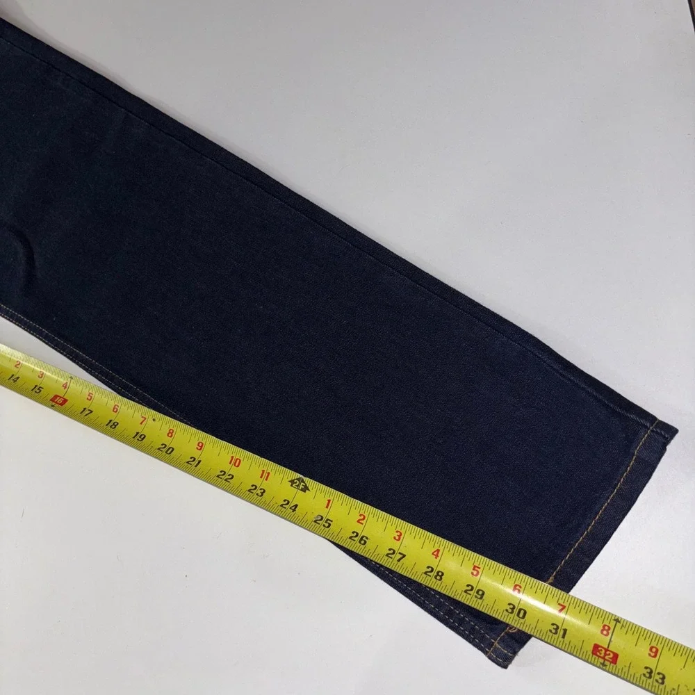 Levi's 502 Taper Jeans Men 32x32 Dark Wash Stretch Denim Regular Fit 30.5 Inseam